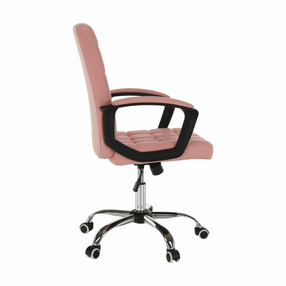 Steppelt textilbőr irodai szék, púderrózsaszín - lacelle - butopêa